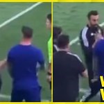 Fernando Torres sent off after heated clash with former Liverpool teammate Alvaro Arbeloa