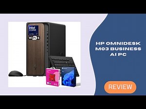 HP OmniDesk M03 Business AI PC Review | Ultra 7 Performance + 64GB RAM