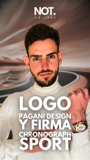 NOT. Watches on Instagram: "LOGO PAGANI DESIGN Y FIRMA CHRONOGRAPH SPORT En este reel te hablo, según yo, del logo Pagani Design y la firma Chronograph Sport: cómo estos elementos no solo identifican la pieza, sino que aportan carácter y coherencia al diseño, conectando la estética con la personalidad del reloj y su espíritu deportivo. ¿Tú crees que un buen logo y una firma bien pensada elevan un reloj o lo notas más en función de cómo se ve en muñeca? Te leo por los comentarios 👀⌚✨ . #reloj #r