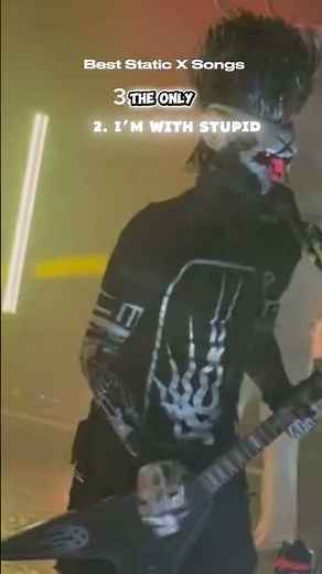 Top 3 Static X Songs #music #rocknroll #staticx