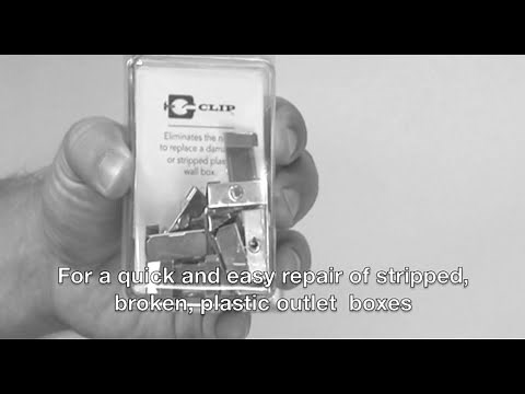 Fix loose or damaged electrical switch or outlet. G-Clip (www.g-clip.us)