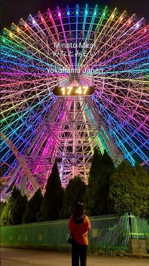 📍【神奈川】みなとみらい🎡観覧車や夜景が彩る港湾エリア。横浜らしさを一度に味わえる定番スポット。#みなとみらい #横浜 #japantravel #japan #夜景 #旅行 #観光 #旅 #絶景