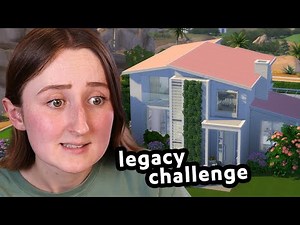 i built a mansion for my sims legacy challenge