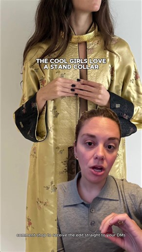 Cool Girls Embrace Stand Collar Fashion