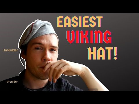 How to Make an EASY Viking Age Hat!