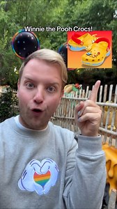 Finding The New Winnie The Pooh Crocs At Disneyland! #disney #crocs #winniethepooh #disneyland #mrthomasenglish | Mrthomasenglish