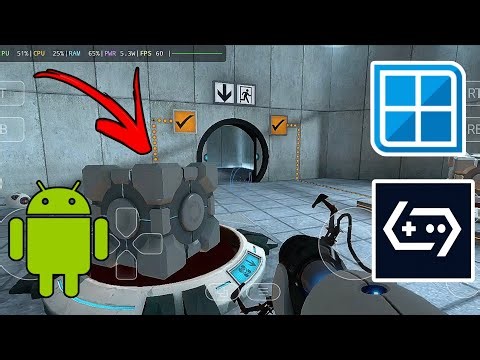 Portal Mobile Port Winlator & GameHub Emulator - Offline Mobile/Android Gameplay