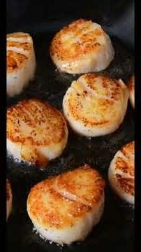 Easy Perfect Seared Scallops - 10 Minutes 6 Ingredients
