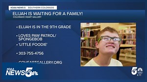 Elijah seeks forever family through Colorado Heart Gallery adoption program