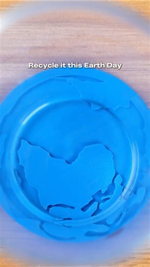 We Turned “Poop” into This Earth Coaster 🌏 Happy Earth Day! #3dprinting #crealitym1r1 #earthday