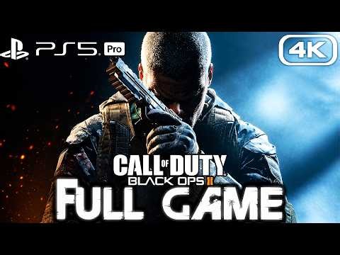 CALL OF DUTY BLACK OPS 2 Gameplay Walkthrough FULL GAME (PS5 PRO 4K 60FPS) No Commentary