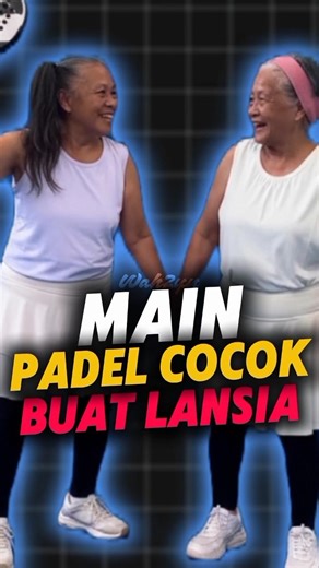 Playing Padel is Suitable for Seniors #shorts