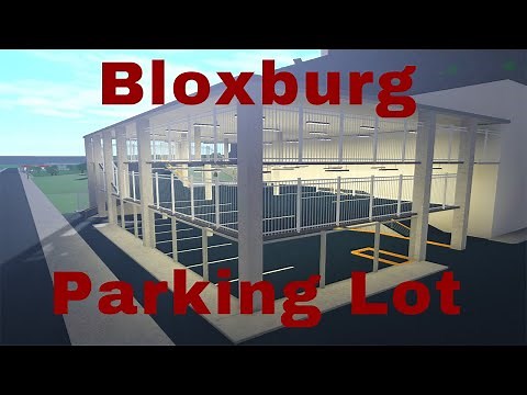 How to Build a Multi-Level Parking Lot in Bloxburg (2023) MiceGaming Edition