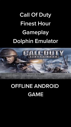 Call Of Duty Finest Hour Offline Android Gameplay