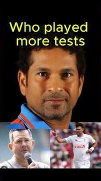 🔥Who has played the most Test matches in cricket history-#cricket #testcricket #cricketquiz #shorts