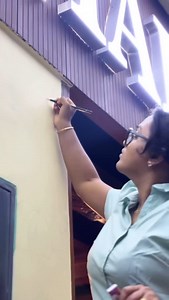 6.5K views · 68 reactions | Botanical Line Art on Wall at Chennai...