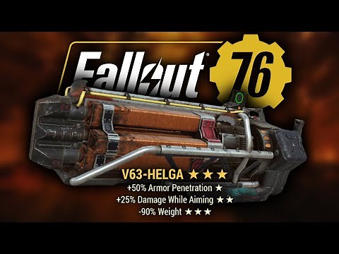 Fallout 76 Skyline Valley - "V63-Helga" Unique Gatling Laser - [Guide / Tutorial]