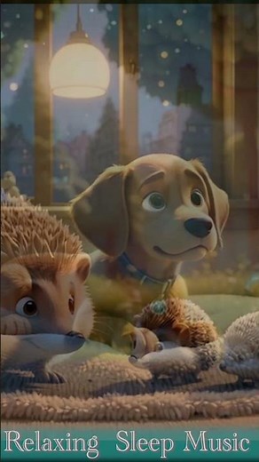 "Baby Lullaby 🦔 Cute Hedgehog Sleeping with Baby | Sleep Song for kids