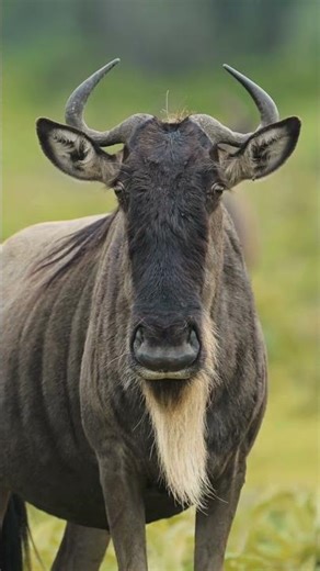ASMR Wildebeest Sounds in the African Savanna Relaxing Nature Ambience
