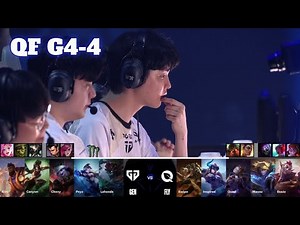GEN vs FLY - Game 4 | Quarter Final LoL Worlds 2024 | Gen.G vs FlyQuest G4 full