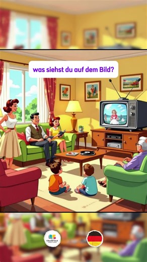 Deutschlernen: was siehst du auf dem Bild? #deutsch #german #ColorTalkDeutsch