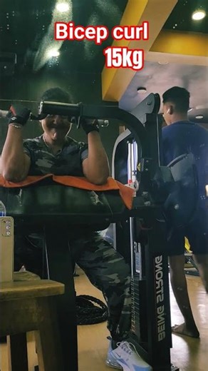 bicep curl #gym #motivation