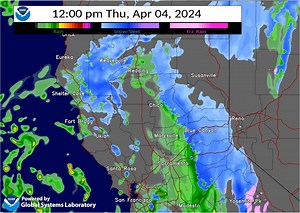 14K views · 76 reactions | A cold weather system is bringing showers, isolated thunderstorms, mountain and upper foothill snow, and cooler temperatures to interior NorCal through Friday. Here is a look at potential timing for precipitation. Check the roads before you go! quickmap.dot.ca.gov | US National Weather Service Sacramento California | Facebook