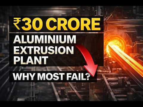 ₹30 Crore Aluminium Extrusion Plant: Real Profit or Capital Trap? | India Business Analysis