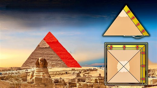 Was Khafre’s pyramid originally planned to be bigger than the Great Pyramid?