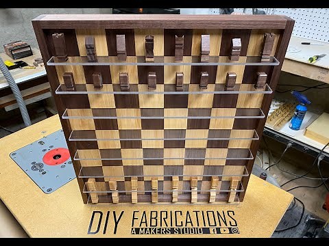 Making a Wall Mounted Chess Board