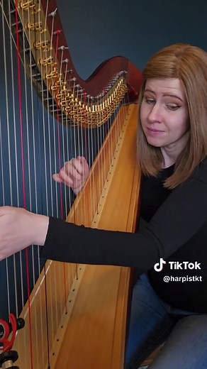 What a fun play!! I could hear the whole orchestra behind me as I played this! Full vid is on the 'tube, and sheet music is on my 🕸🌐 What mashup should I try next?? #harptok #music #pedalharp #classical #orchestra #holst #theplanets #jupiter #venus
