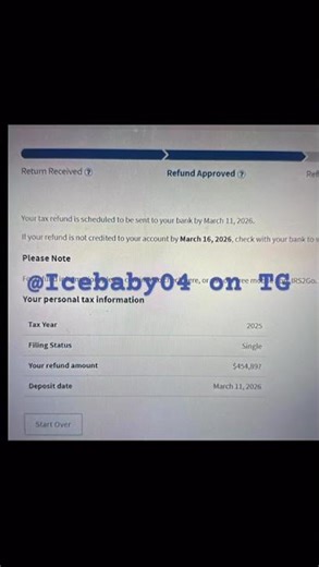 IRS TAX REFUND UPDATE: 2026 New Refund approved, Refund Status, Tax Transcript Processing