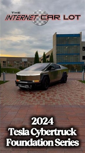 2024 Tesla Cybertruck Foundation Series — Dual-Motor AWD, Stainless Steel Beast