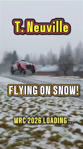 ❄️🔥 Neuville Voa na Neve da Finlândia! WRC 2026 em Construção!