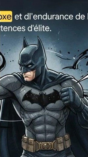 Entraînement de BRUCE WAYNE 2026