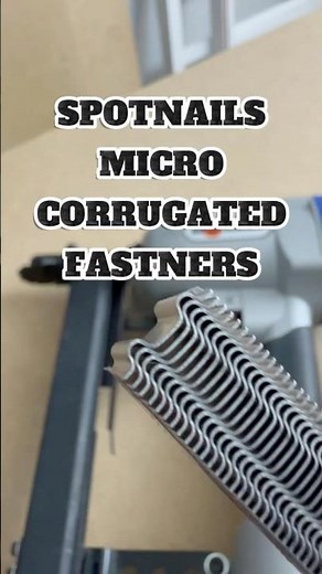 SPOTNAILS Micro Corrugated Fasteners - #diy #tools #kitchen #woodworking #kitchenfurniture