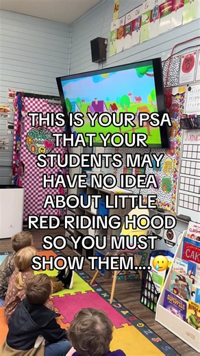 They were LOCKED in. After this we literally read every classic bc they had no clue😅🥲 #fyp #foryou #teacher #kindergarten #psa