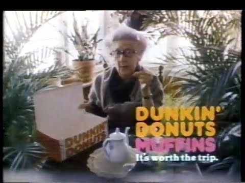 Dunkin' Donuts - Muffins (1980) TV Commercial