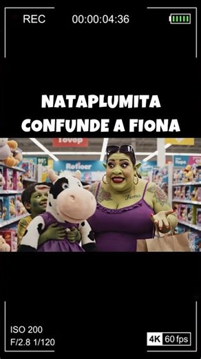 Nataplumita mistakes Fiona for a stuffed animal 🤣 #laughs #humor #fyp #shortvideo
