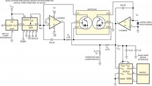 Six decade current log amplifier analog
