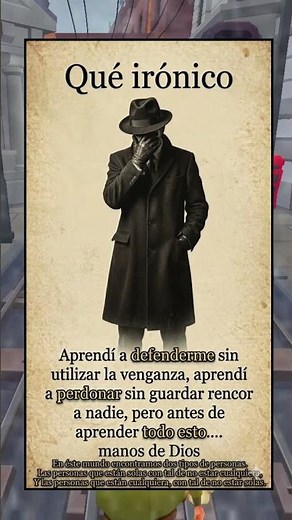 Qué irónico… así funciona la vida realmente