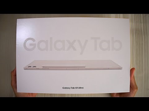 Samsung Galaxy Tab S9 ULTRA in Beige | UNBOXING ✍️