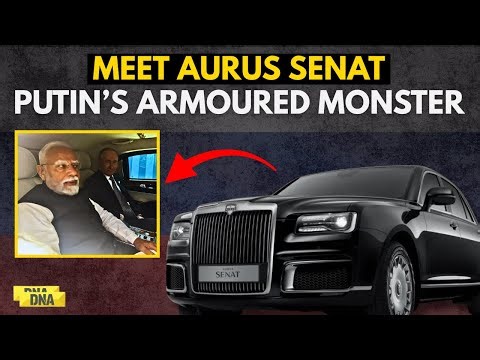 Putin In India: Inside Aurus Senat; Putin’s Armored Car Now In India | Putin India Visit