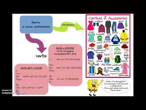 Décrire la tenue vestimentaire (niveau débutant)