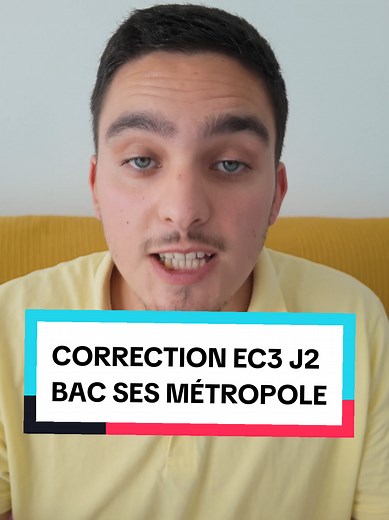 Correction EC3 J2 Bac SES Métropole