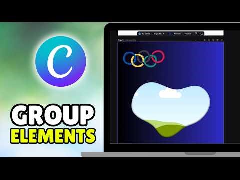 How To Group Elements In Canva (2026) - Group Text, Photos, Graphics, Shapes, Audio & Video Together