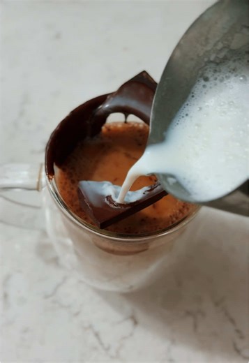 Delicious Hot Chocolate Coffee Latte for a Good Cause