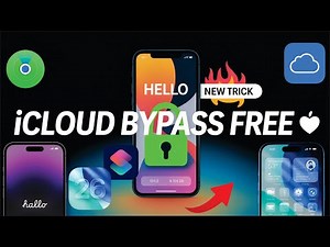 Full New Trick🔥 iPhone Shortcuts iCloud Bypass Free | iOS 18.6.2 & iOS 26 ✅ Remove Apple ID 2025