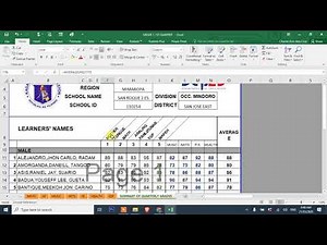 How to get MPS or Average per learning area