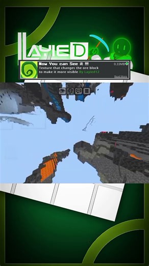 2 Texture pack Minecraft yang membantu ketika survival #shorts #indonesia